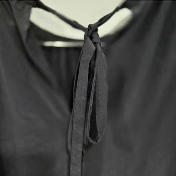 🐢 Kate Spade Silk V Neck blouse with ties Size 6 - Picture 5 of 5